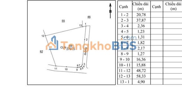 Đất Ba Vì Cốc Đồng Tâm 2880m² 800 triệu - Giá tốt