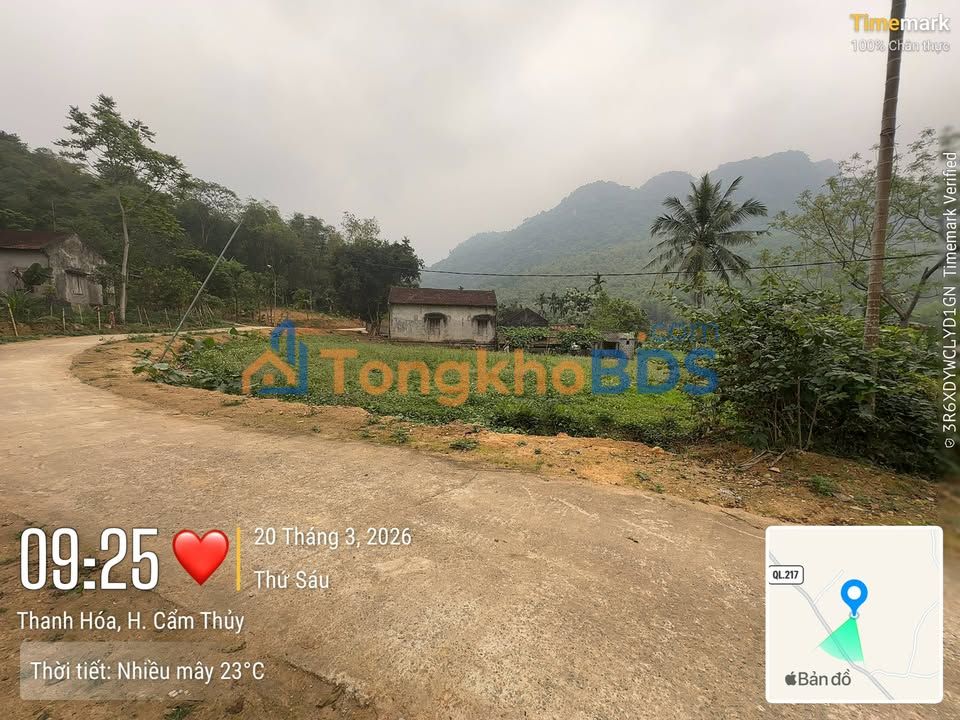 Đất nền Cẩm Thành 743m² 400 triệu - Đường to ô tô