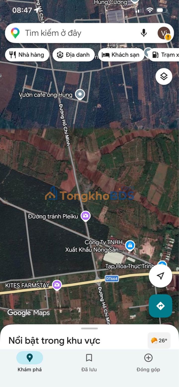 Farm Ia Dêr Gia Lai 1.6ha 4.8 tỷ - Sổ đỏ chính chủ