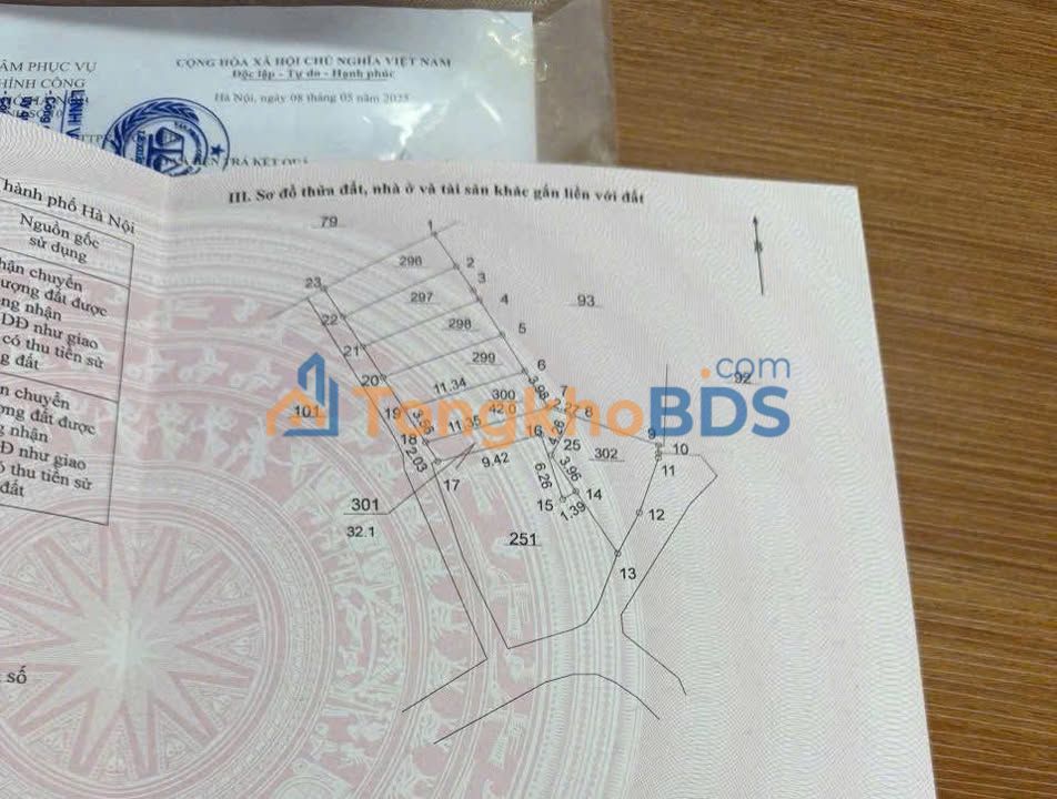 Land Tam Hưng Hà Nội 150m² giá 3 tỷ - Sổ đỏ chính chủ, đường ô tô vào tận nơi