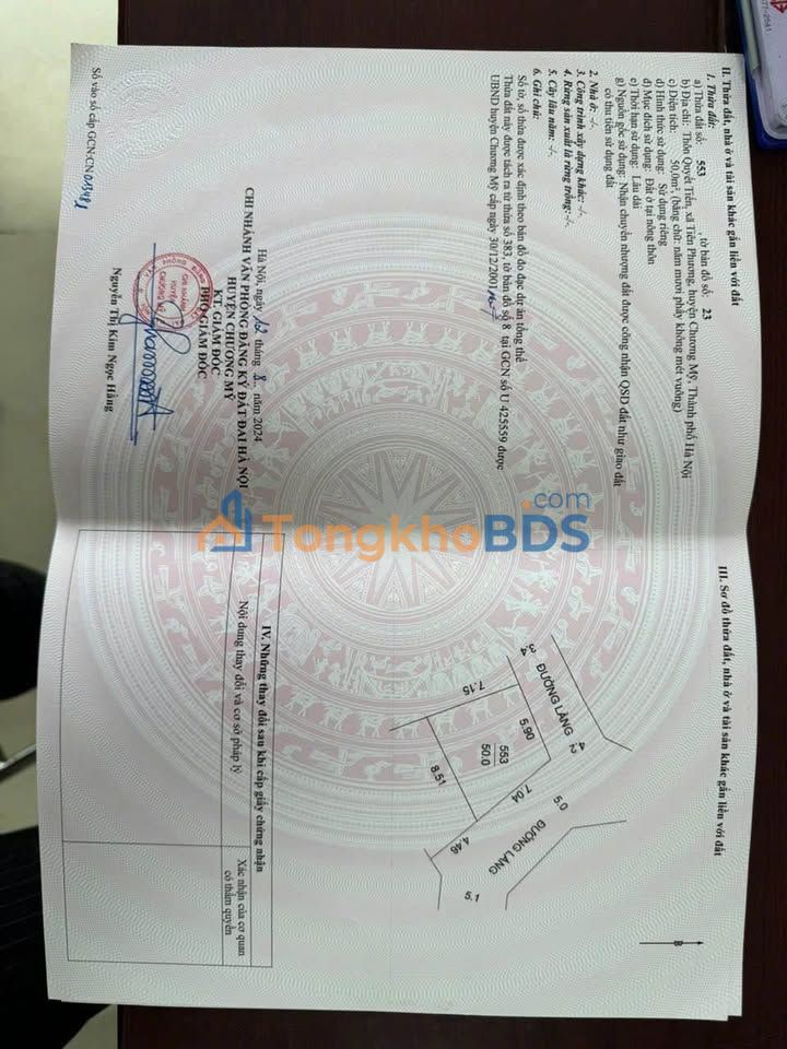 Nhà Tiên Phương Chương Mỹ 45m² - Sẵn sàng ở ngay chính chủ