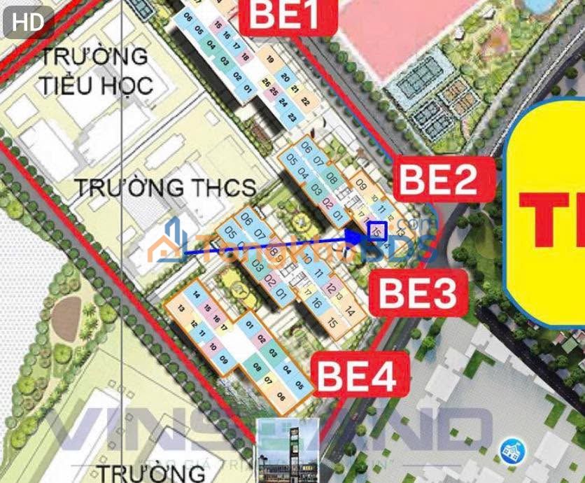 Căn hộ Vinhomes Ocean Park 43m² 3.1 tỷ - View đẹp