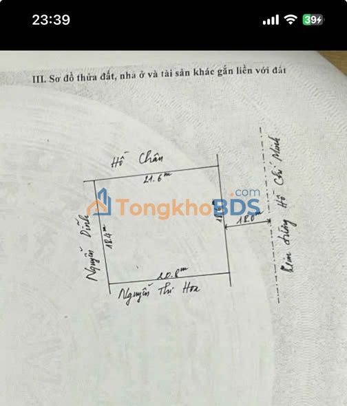 Bán đất 520m² mặt tiền đường Hồ Chí Minh, A Lưới - Tặng nhà, giá 3 tỷ