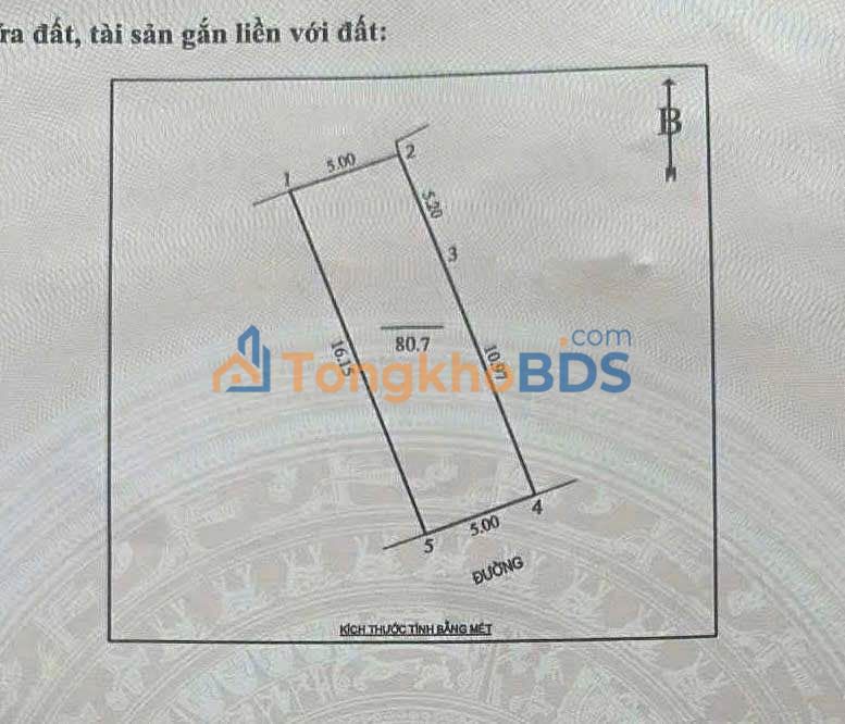 Đất nền Vinh Hưng 80m² 1 tỷ - Tiềm năng tăng giá