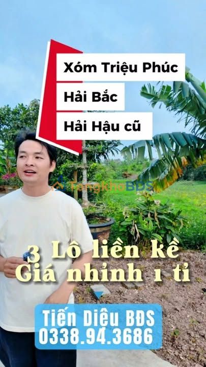 Đất nền Hải Ninh 420m² giá 1 tỷ - Giá F0 CĐT siêu hiếm