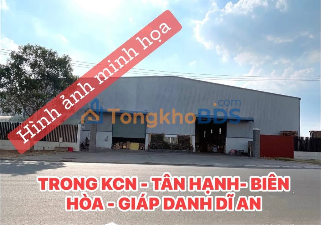 Kho xưởng Biên Hòa 10.000m² 90 tỷ - Hoạt động ngay