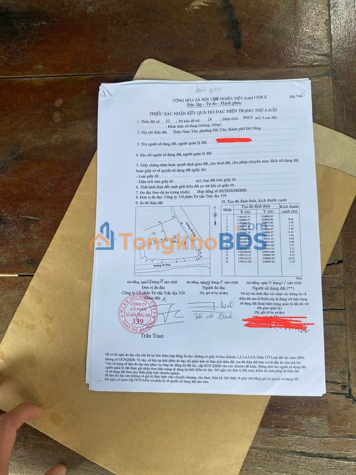 Đất Hòa Bắc Đà Nẵng 1000m² 1.35 tỷ - Pháp lý rõ ràng