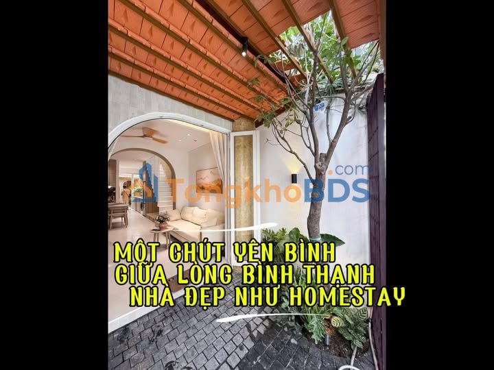 Nhà Bình Thạnh P26 60m² 7.95 tỷ - Ô tô vào tận nhà