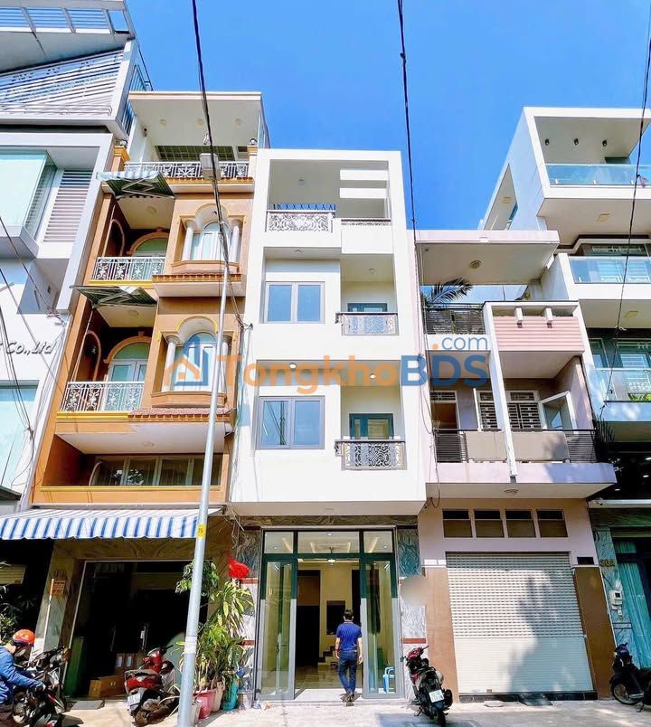 Nhà mặt tiền Nguyễn Hậu Tân Phú 65m² 13.9 tỷ - Ô tô vào nhà