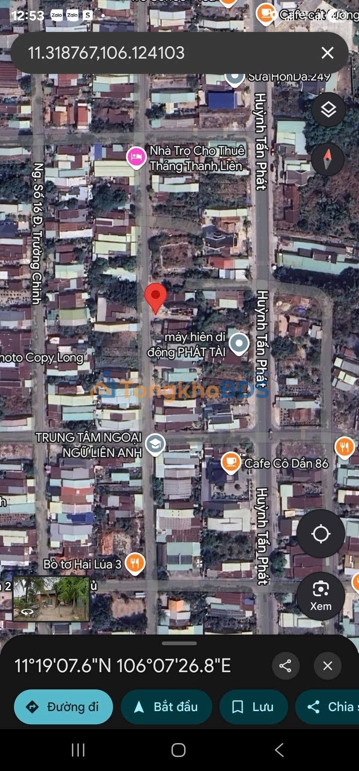 Đất nền Huỳnh Tấn Phát Quận 7 255m² - Sổ đỏ chính chủ