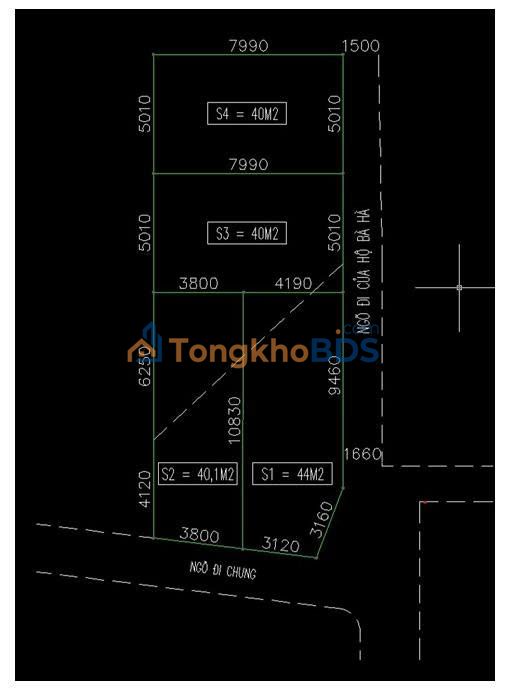 Đất Phố Chợ Hàng Lê Chân 165m² 8 tỷ Sổ đỏ chính chủ