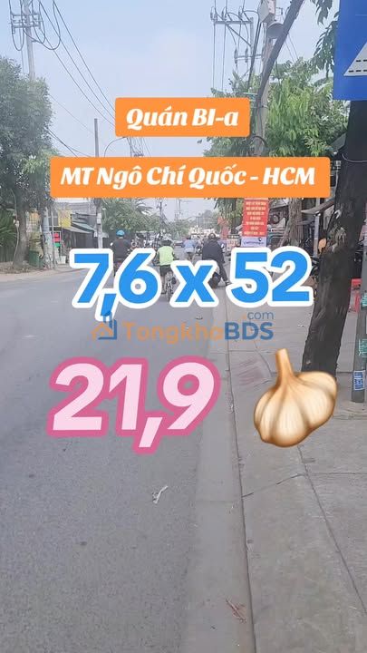 Nhà mặt tiền Ngô Chí Quốc Tam Bình 417m2 22.935 tỷ - Mặt tiền kinh doanh