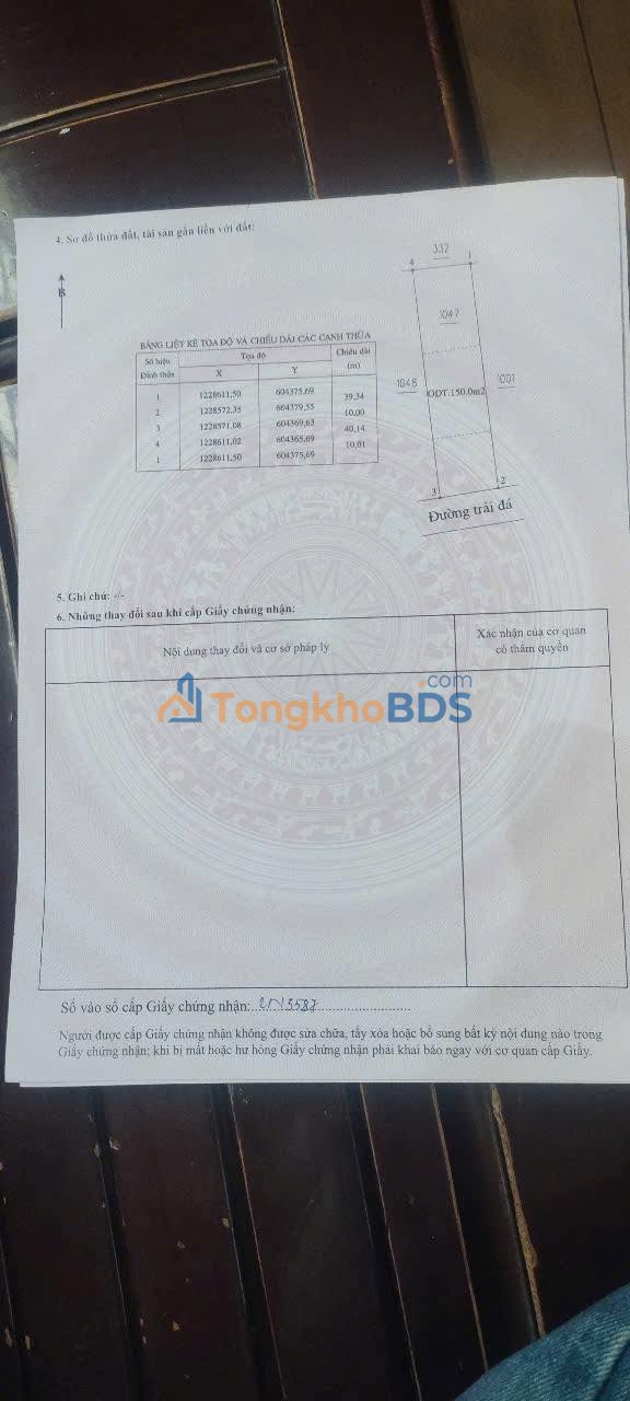 Land Thuận An 160m² 3 tỷ - Sổ đỏ chính chủ