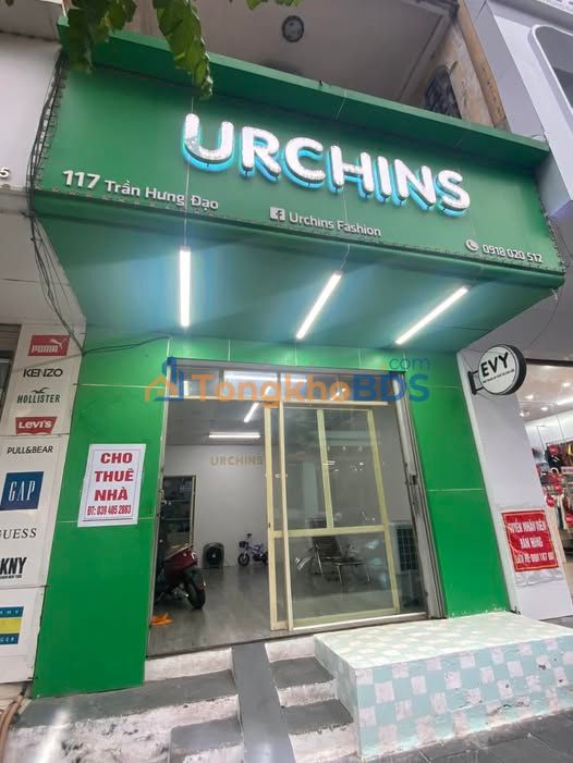 Nhà phố Trần Hưng Đạo Thái Bình 7 triệu - Mặt tiền kinh doanh