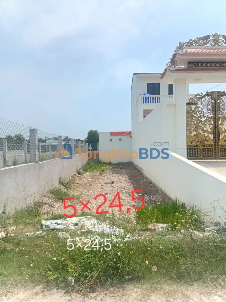 Đất nền Ấp 3 Đức Hòa Đông 123m² 1,18 tỷ - Sổ hồng riêng