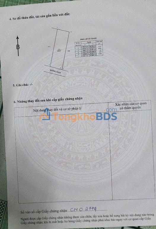 Bán Đất Vàng Xã Bông Trang 300m² - Sổ Hồng Sẵn Sàng - Giá 1.55 Tỷ