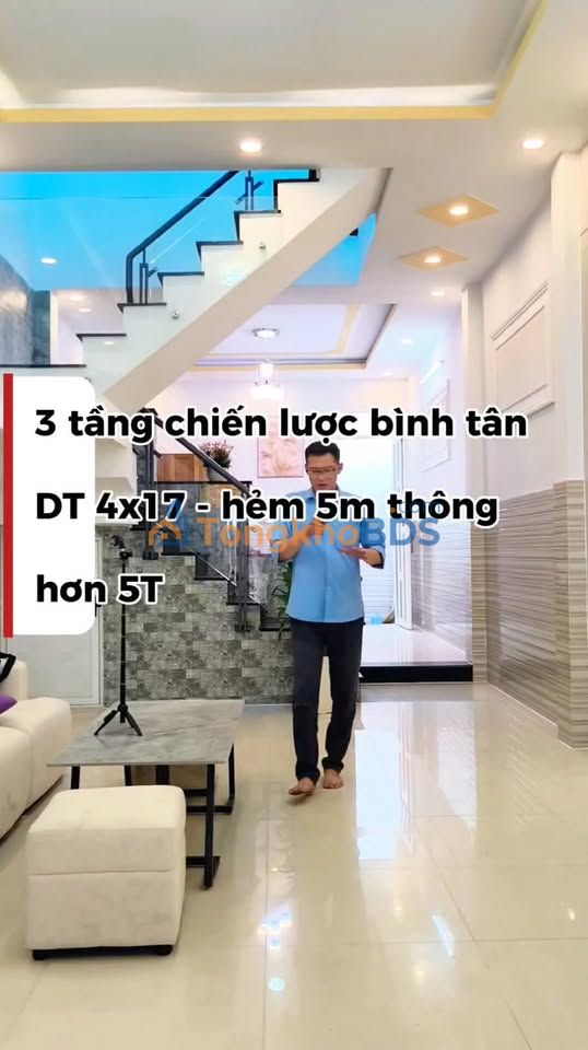 Nhà riêng TL10 Bình Tân 68m² giá 5.6 tỷ - Ô tô vào tận nhà