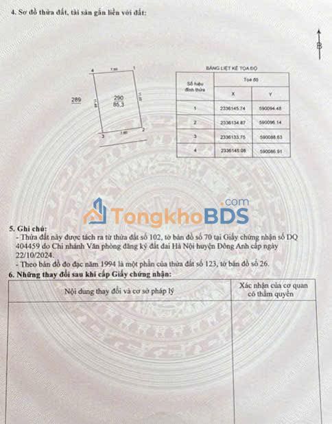 Đất Đông Hội 85m² giá 5x tỷ - Sổ đỏ chính chủ