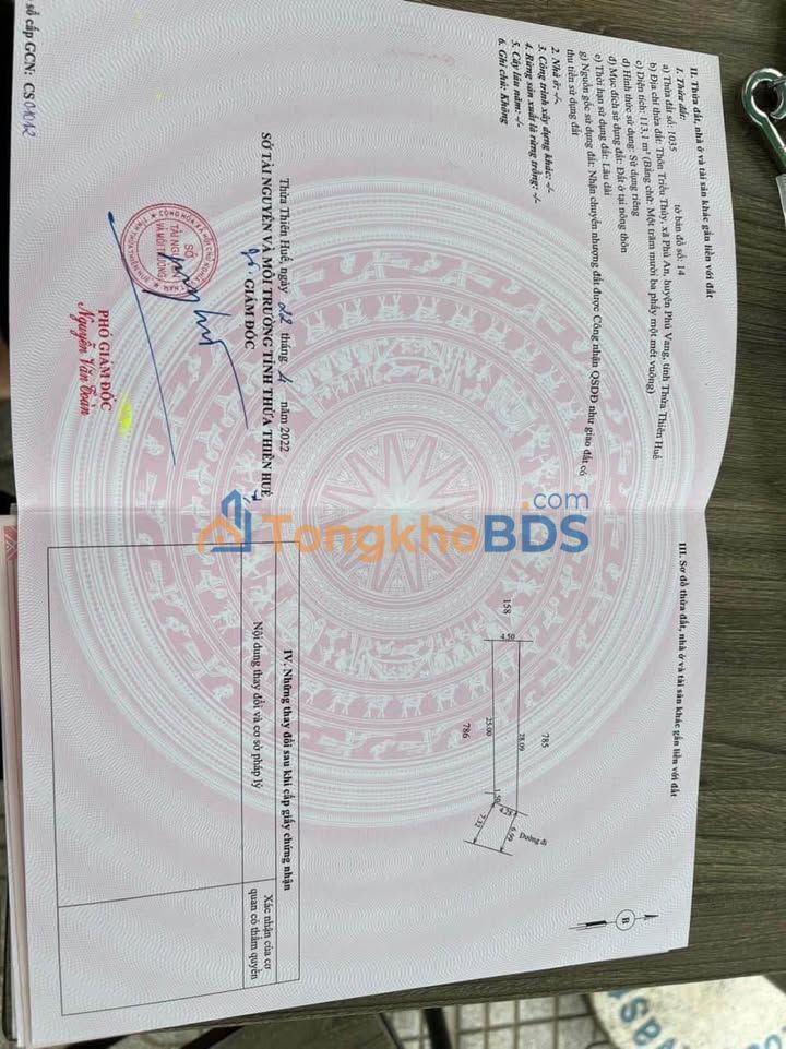 Đất nền Phường Triều Thủy 113m² 1 tỷ - Sổ đỏ chính chủ