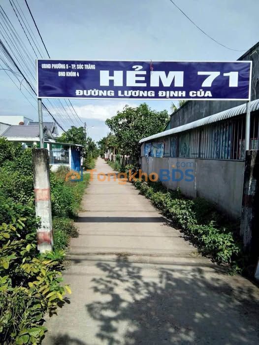 Đất nền P.5 Sóc Trăng 120m² 1,2 tỷ - Sổ đỏ chính chủ