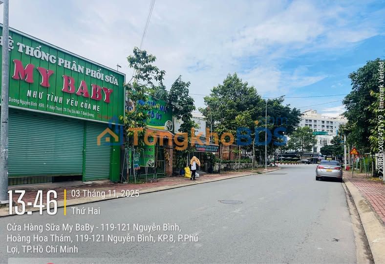 Đất mặt tiền Hiệp Thành 3 Phú Lợi 181m² thỏa thuận - Sổ đỏ