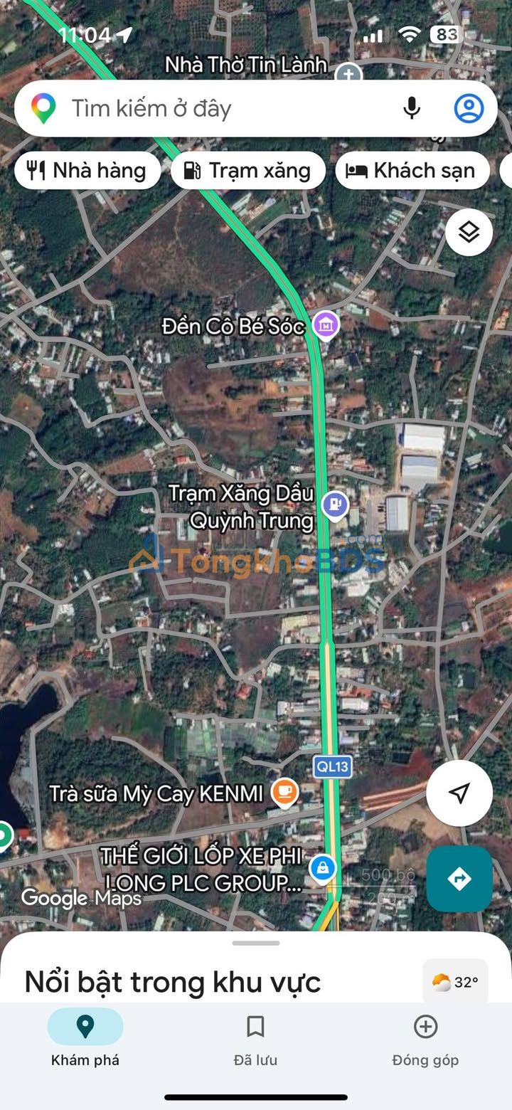 Nhà mặt tiền QL13 Bình Long 8.5 tỷ - Mặt tiền kinh doanh