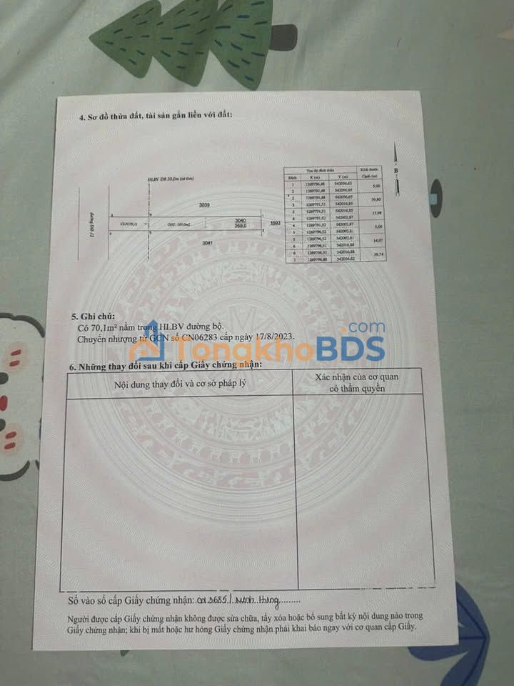 Đất nền Dh12 Chơn Thành 300m² 800 triệu - Sổ đỏ chính chủ