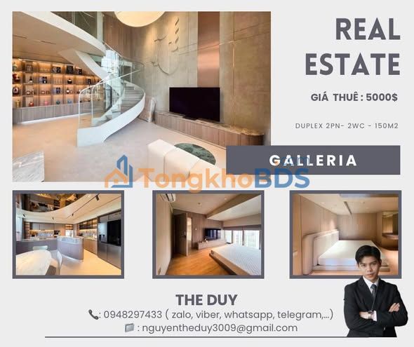 Căn hộ Thủ Thiêm 150m² cho thuê - View đẹp, sẵn sàng ở