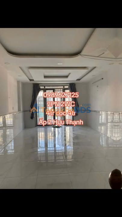 Nhà cho thuê Ấp 2 Hựu Thạnh 2PN 4 triệu - Sẵn sàng ở ngay