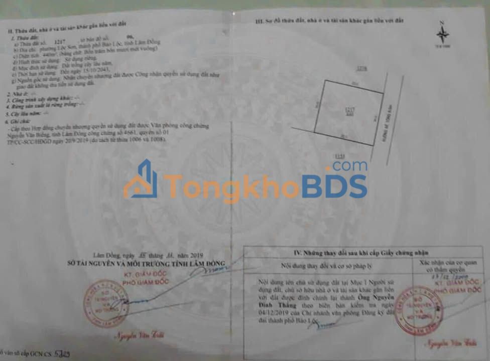 Đất nền Lộc Sơn Bảo Lộc 252m² 3x tỷ - Thổ cư 100%