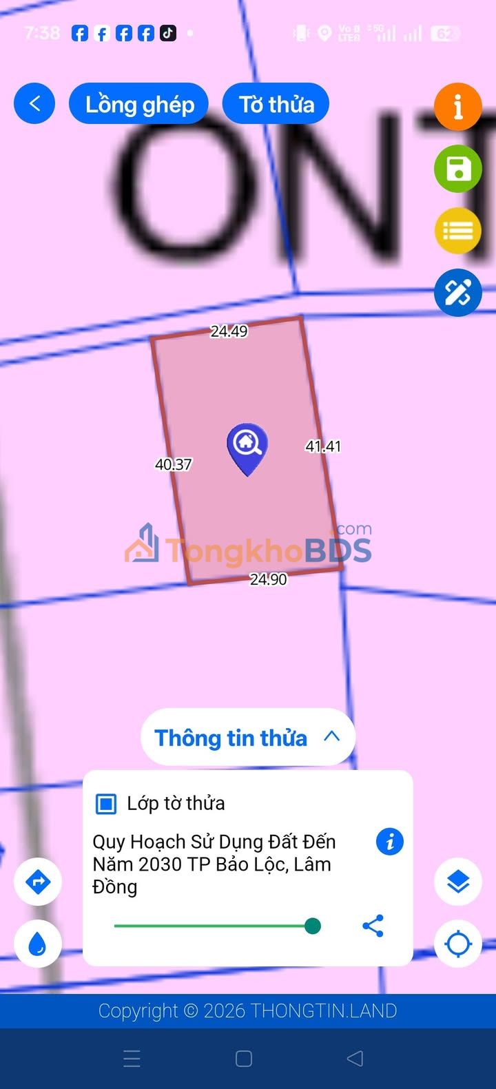 Đất nền Bảo Lộc P1 1000m² 1.699 tỷ - Sổ đỏ chính chủ