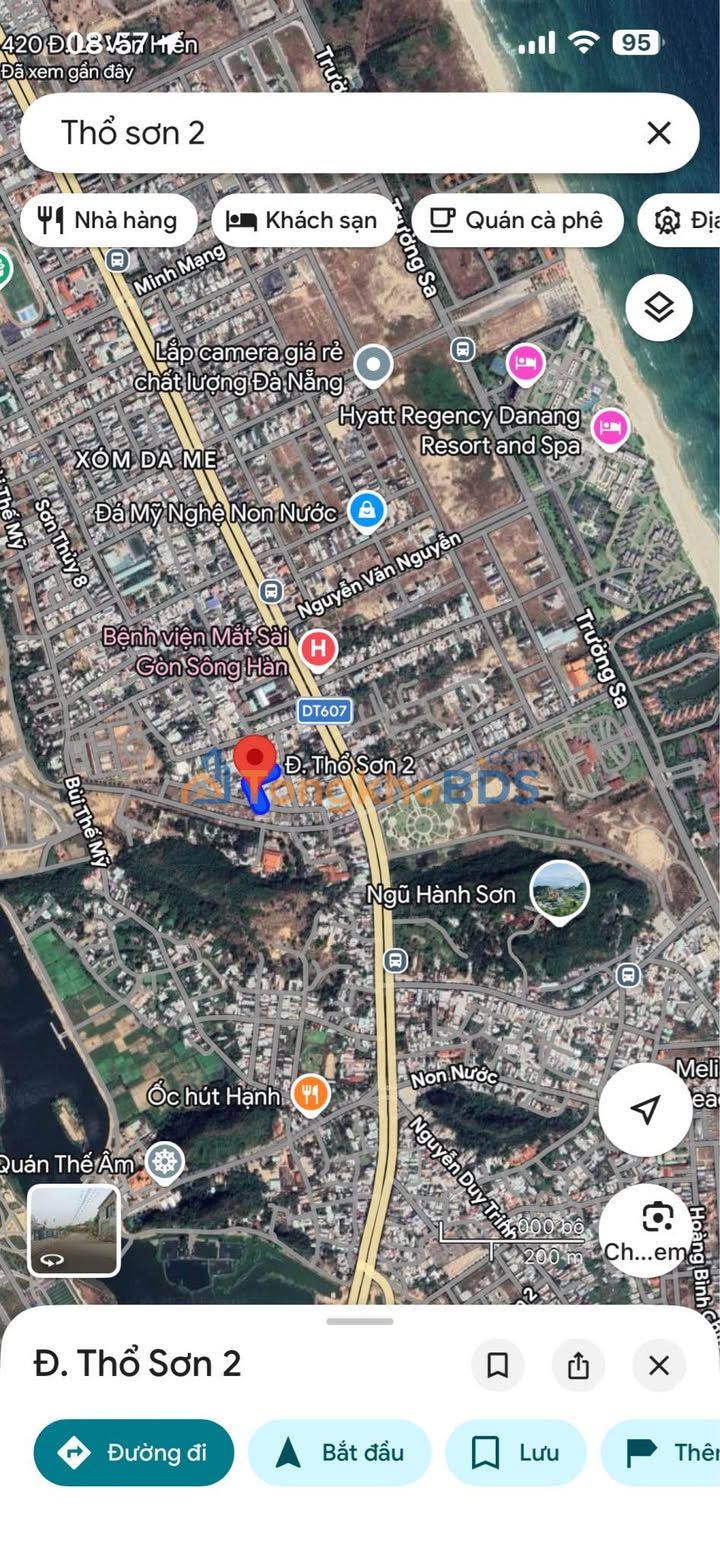 Đất nền Hòa Hải Ngũ Hành Sơn 105m² 5 tỷ - Đường ô tô