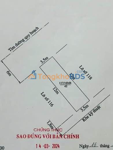 Đất nền Lê Hồng Phong Hải An 84m² 8,9 tỷ - Sổ đỏ chính chủ