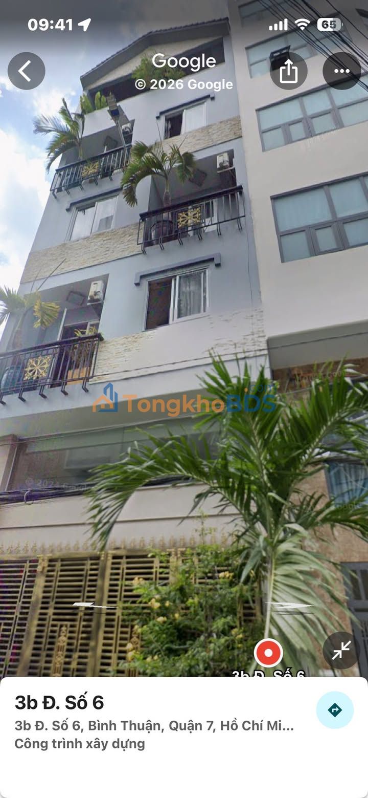 Nhà phố Quận 7 Đường Số 6 110m² 15.5 tỷ - Mặt tiền kinh doanh