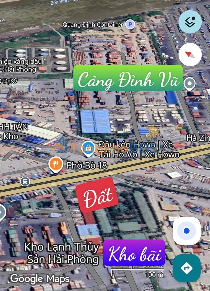 Đất nền Cảng Đình Vũ Hải Phòng 59m²/2,21 tỷ - Đường to ô tô