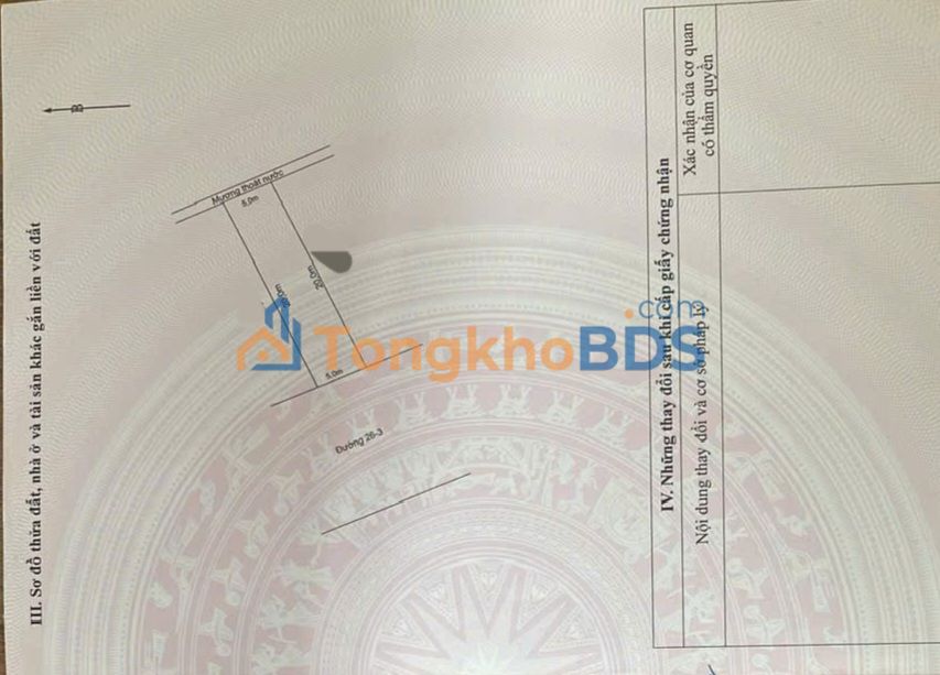 Đất mặt tiền 26/3 Trần Phú 100m² 4 tỷ - Sổ đỏ chính chủ