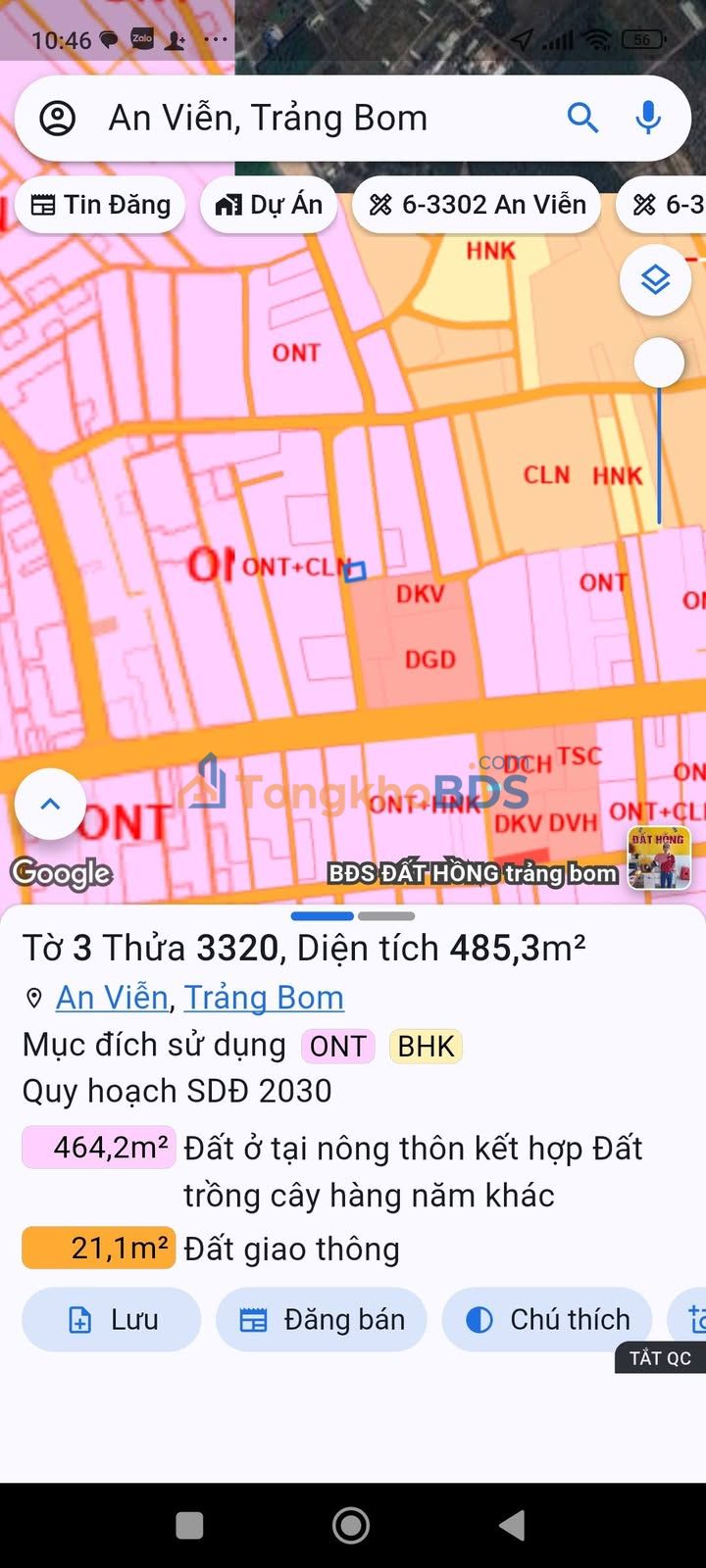 Đất nền Củ Chi An Phú 480m² 5 tỷ - Sổ đỏ chính chủ