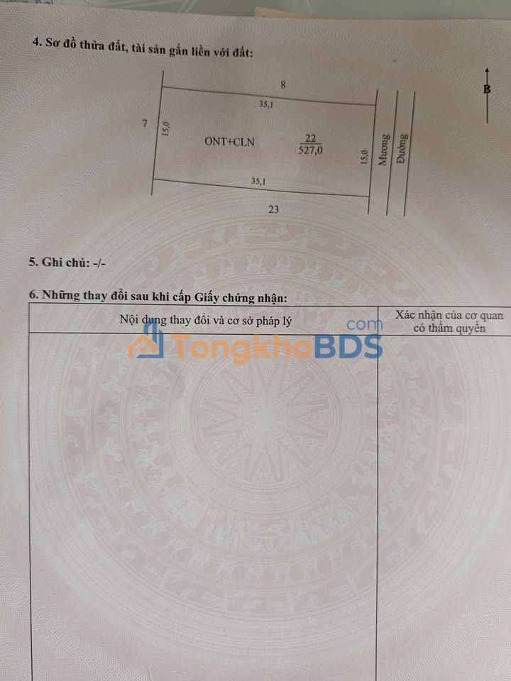 Đất nền Thôn 14 Hải Ninh 527m² - Sổ đỏ chính chủ
