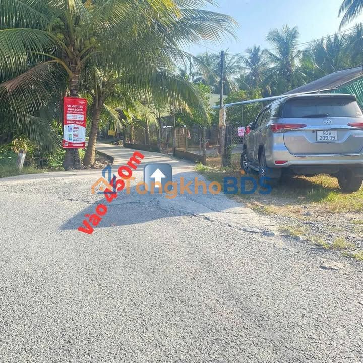 Đất nền Thới Hòa Trà Ôn 9000m² 1,125 tỷ - Sổ đỏ chính chủ