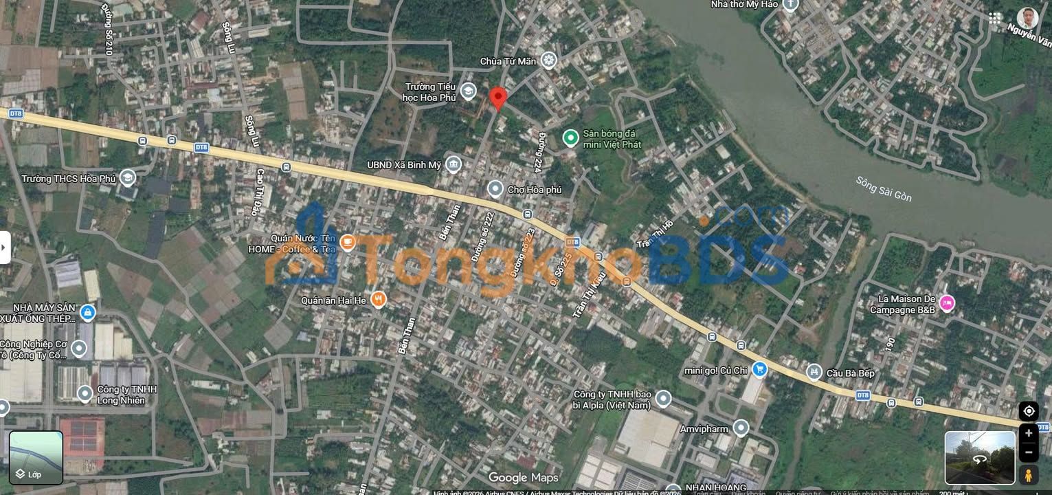 Đất nền Hòa Phú Củ Chi 100m² 2 tỷ - Sổ đỏ chính chủ