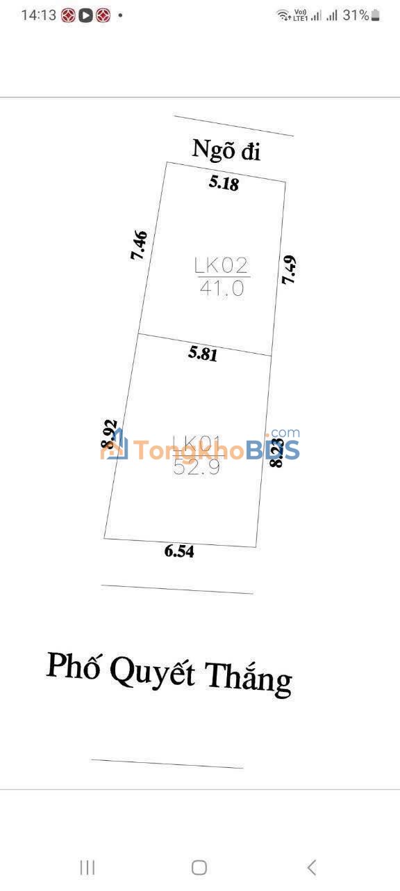 Đất nền Quyết Thắng Hải Dương 93m² 5.45 tỷ - Tiềm năng tăng giá