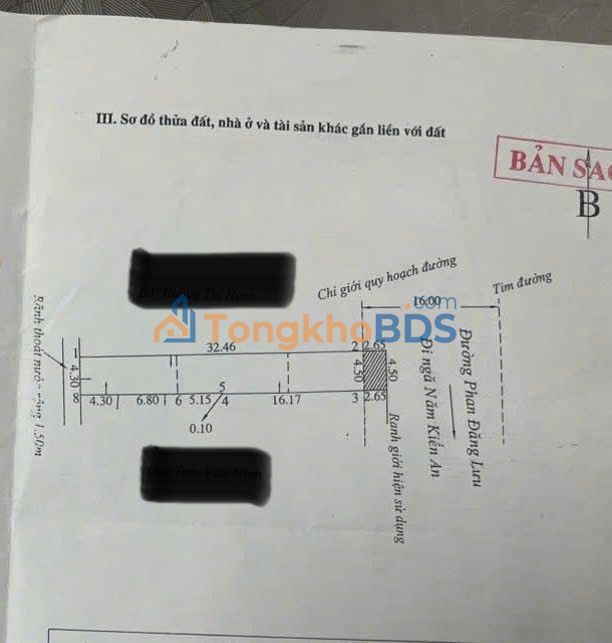 Nhà mặt phố Phan Đăng Lưu, Kiến An 143m² 12 tỷ - Mặt tiền kinh doanh