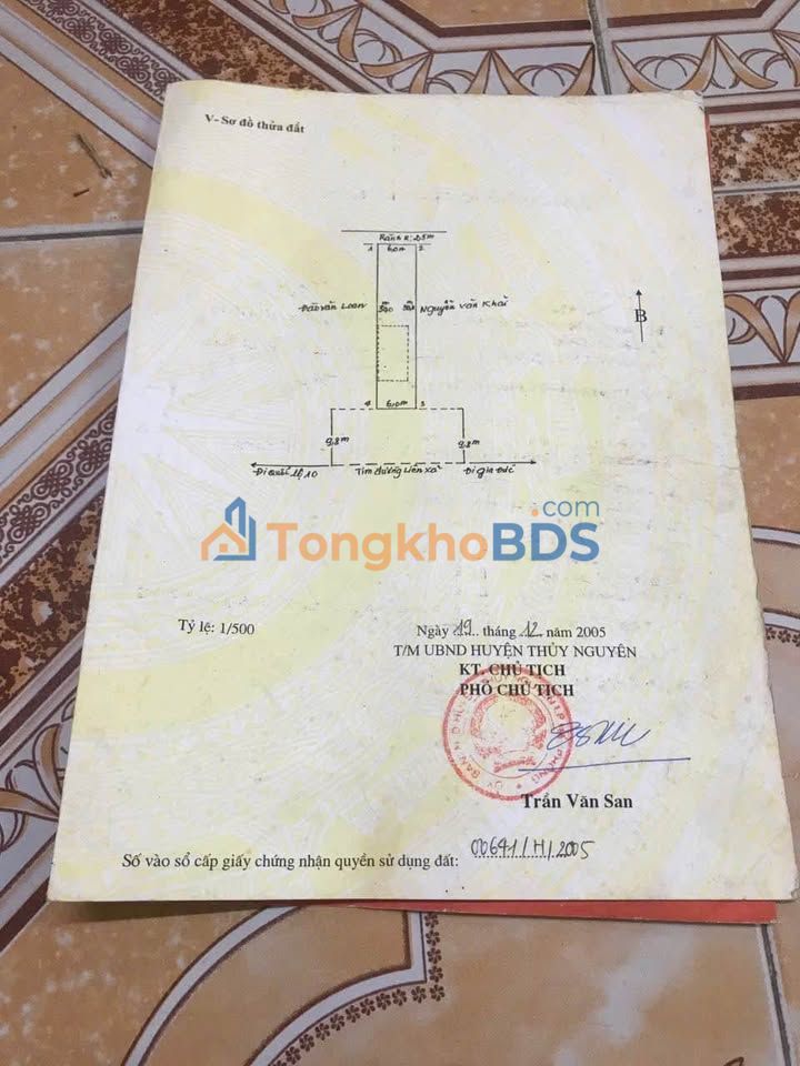 Đất nền Gia Minh Kiến Thụy 2.180m² 4 tỷ - Sổ đỏ chính chủ