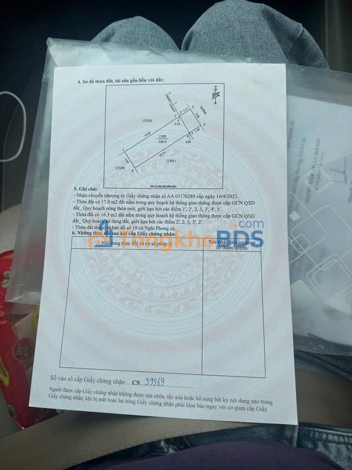 Đất nền Nghi Phong Nghi Lộc 100m² 3 tỷ - Sổ đỏ