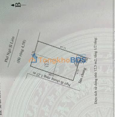 Nhà phố Ngô Sĩ Liên 13m² giá 4 tỷ - Chính chủ bán