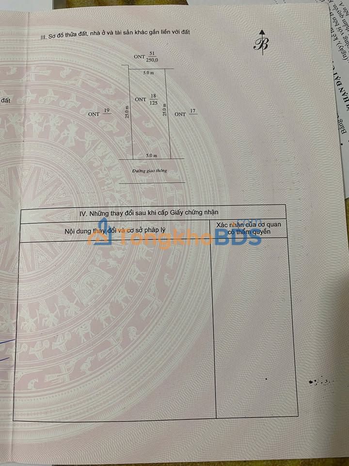 Đất nền Liên Vinh – Nghi Sơn 125m² 500 triệu - Sổ hồng chính chủ