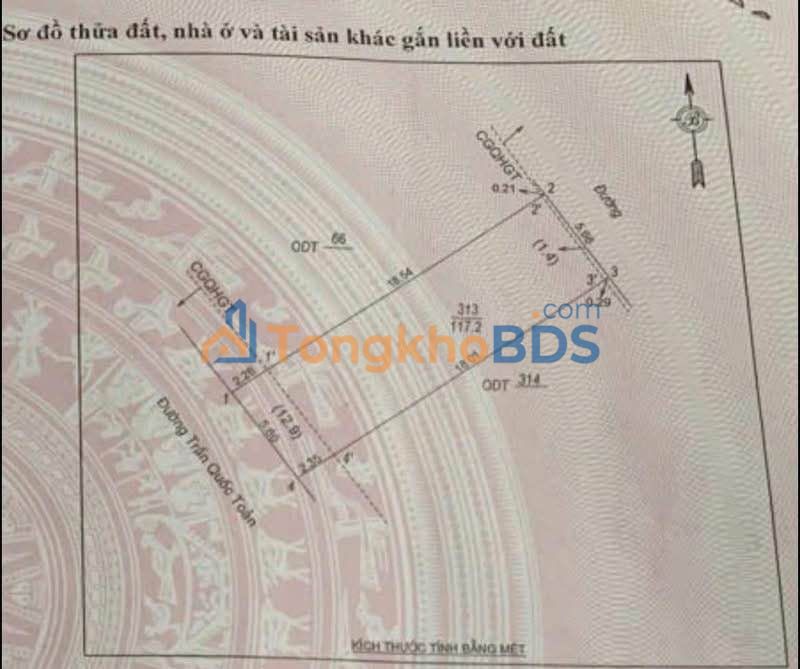 Đất nền Trần Quốc Toản Vinh 108-117m² giá 7-8 tỷ - Sổ đỏ chính chủ