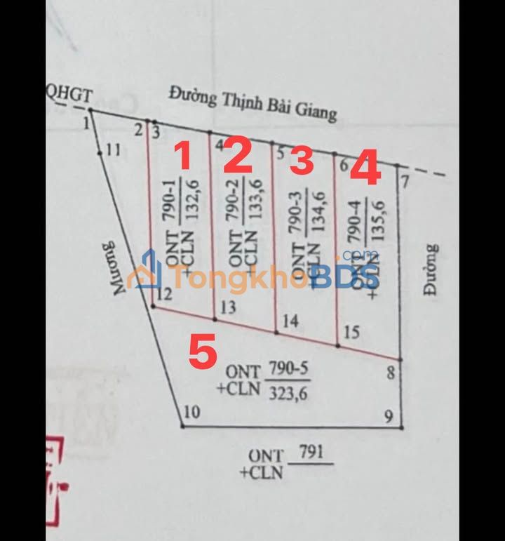 Nhà riêng Vinh Hồng Bài 133-135m² 650-750tr chính chủ bán