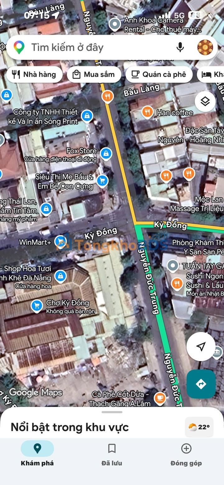 Nhà 2 tầng Kỳ Đồng Thanh Khê 92.5m² giá 10.5 tỷ - Chính chủ