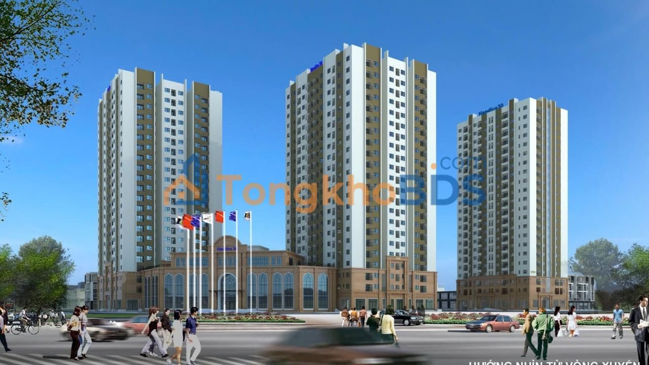 Căn hộ Handico CT3A 81m2 2.2 tỷ - Bàn giao ngay